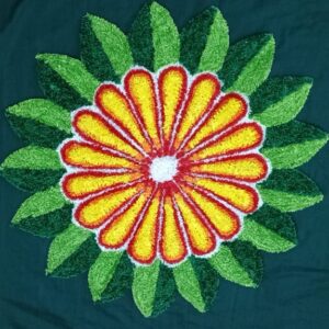 Rangoli Design Table Cover